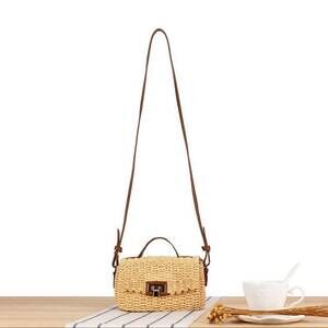 NEW ACCITY women's minnow small crossbody bag in latte